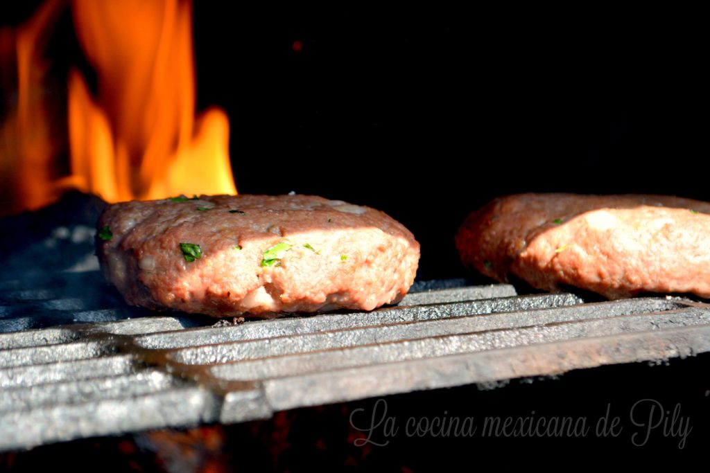 carne para hamburguesas