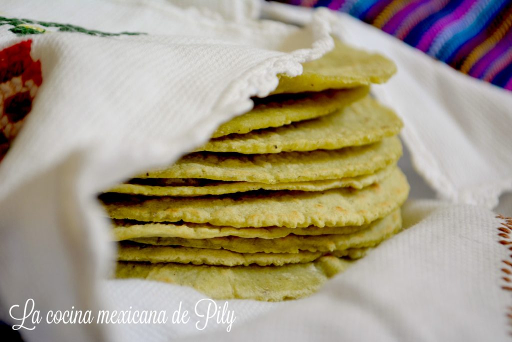 Tortillas de nopal